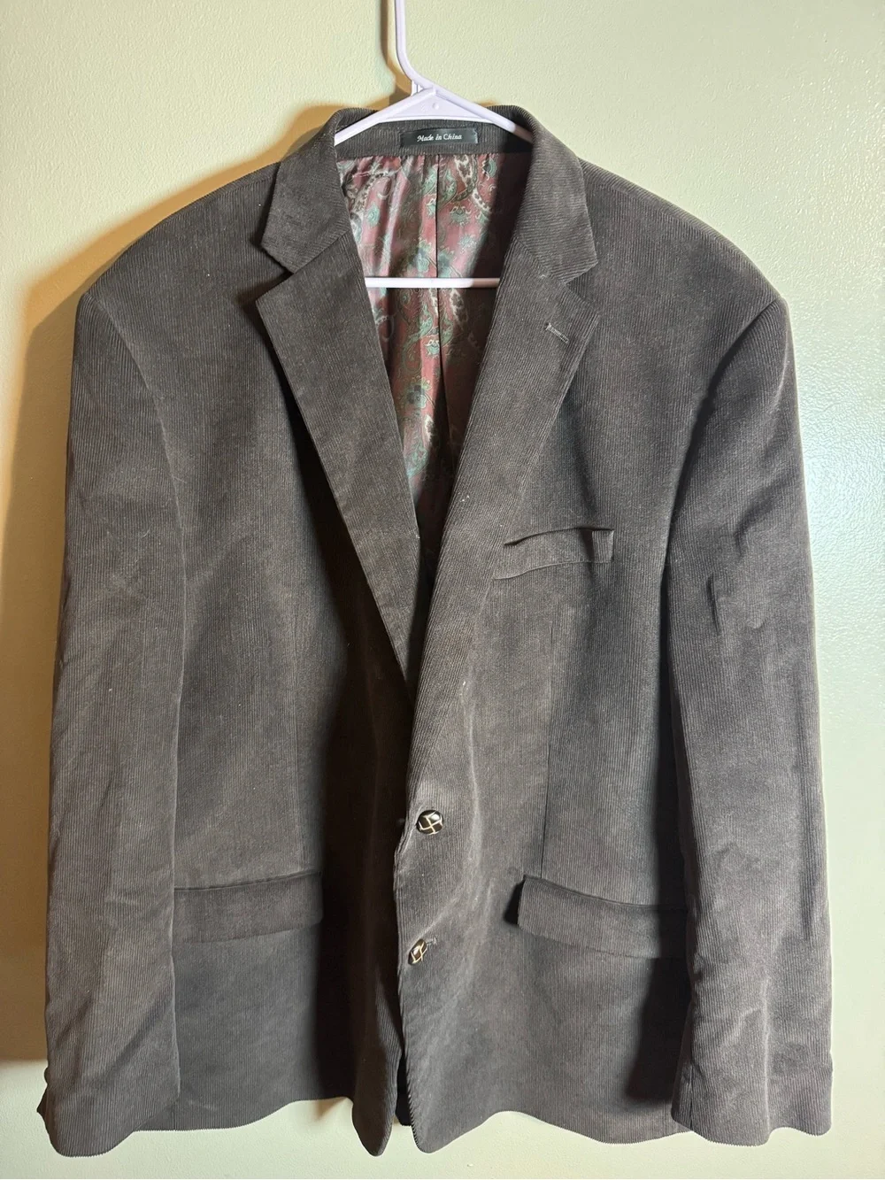 Men's Brown Blazer - Unbranded